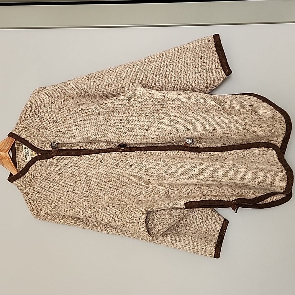 International Boutique 65% wool Mohair Cardigan size Medium